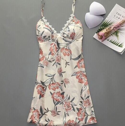 Large size comfortable sexy transparent lace pajamas