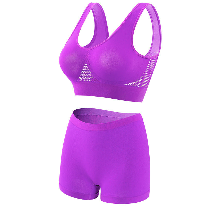 Underwear Women's Small Chest Push-up Running Fitness Jiamei