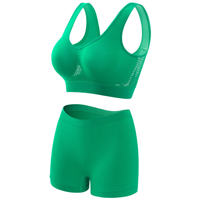 Underwear Women's Small Chest Push-up Running Fitness Jiamei